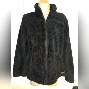 Women's Size Small Free Country Black Sherpa